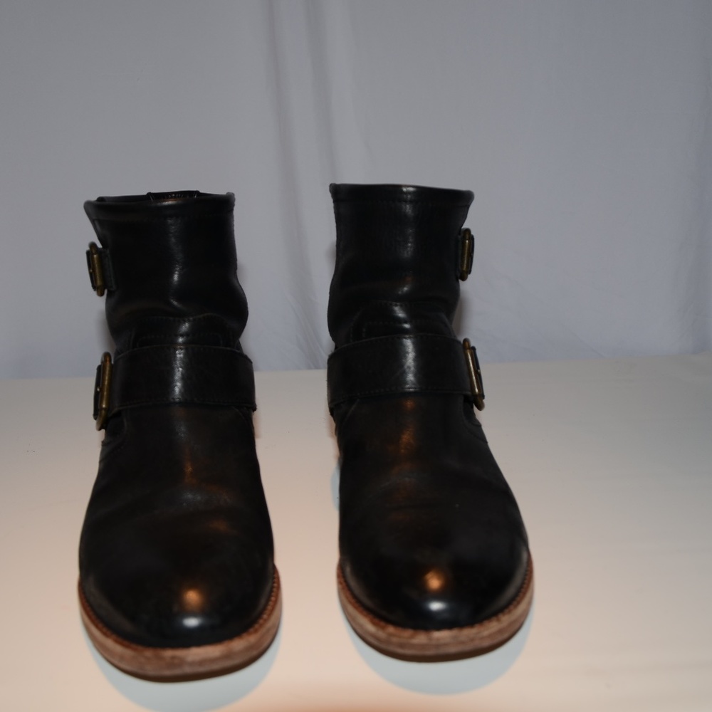 Saks Fifth Avenue Moto boots